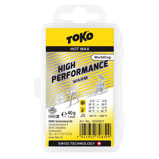 Toko World Cup High Performance Warm Wax 40g White