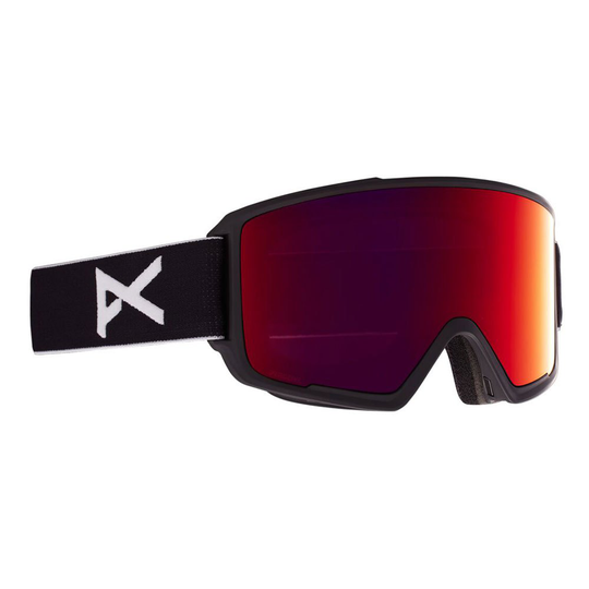 Anon M3 Mfi+spare Lens Ski Goggles Orange,Black Perceive Sunny Red/CAT3+Perceive Cloudy Burst/CAT1