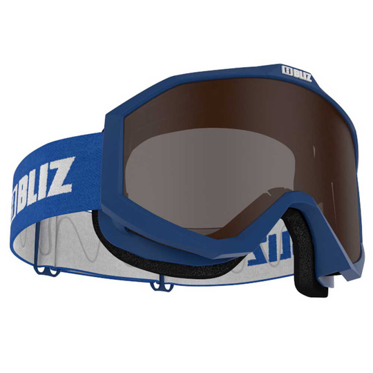 Bliz Liner Contrast Junior Ski Goggle Blue Brown /CAT3