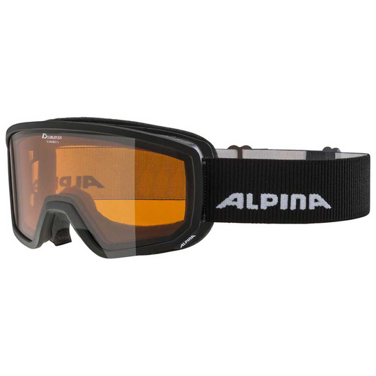 Alpina Scarabeo S Dh Ski Goggles Black Orange / Orange DH/CAT2