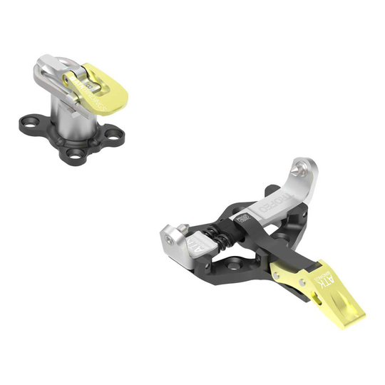 Atk Race Trofeo Brake World Cup Ski Touring Bindings Silver