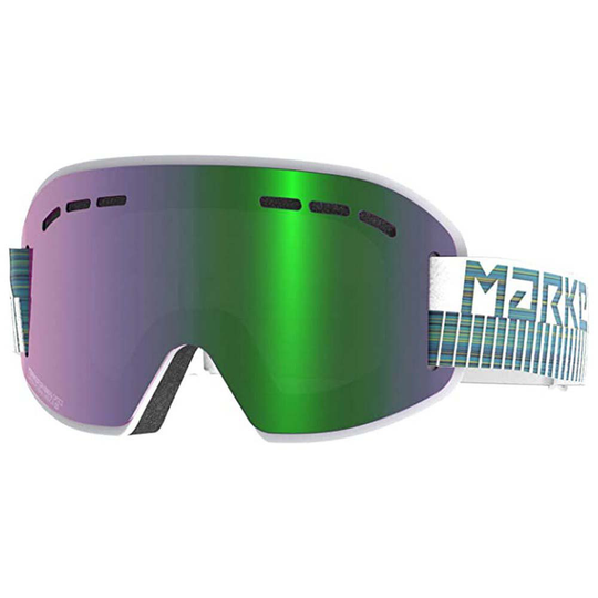 Marker Smooth Operator M Ski Goggles Purple Green Plasma Mirror/CAT2