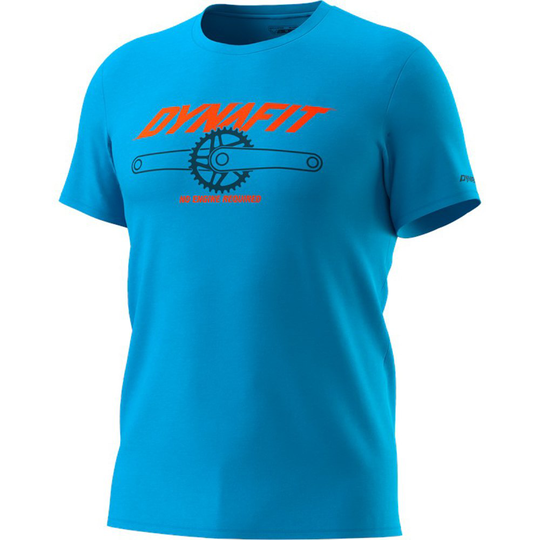 Dynafit Graphic Short Sleeve T-shirt Blue S Man