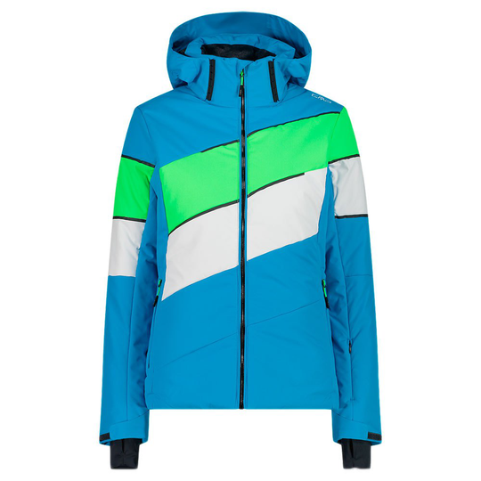 Cmp Zip Hood 32w0236 Jacket Blue 2XS Woman
