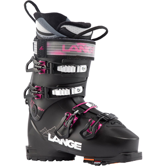 Lange Xt3 85 Mv No Pin Woman Alpine Ski Boots Black 24.0