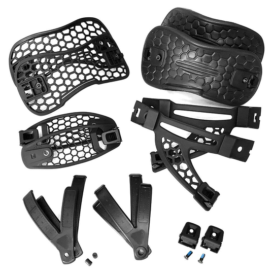 Nidecker Hybrid Exo Snowboards Bindings Straps Silver L-XL