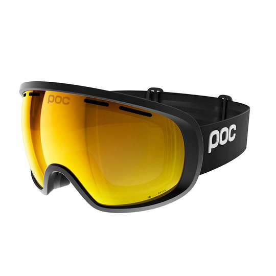Poc Fovea Clarity Ski Goggles Black Spektris Orange/CAT2 / Asian Fit