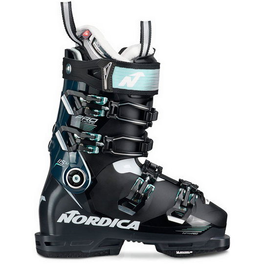 Nordica Pro Machine 115 Alpine Ski Boots Woman Black 25.0