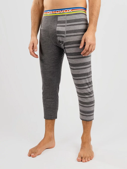 Ortovox 185 Rock 'N' Wool Short Base Layer Bottoms grey blend