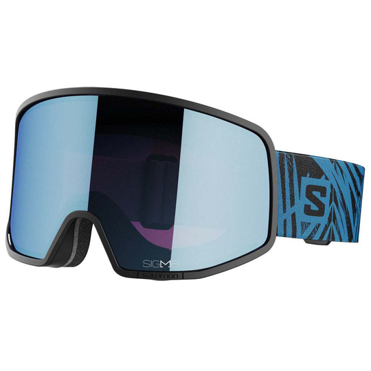 Salomon Lo Fi Sigma Ski Goggles Blue Sigma Black/CAT 2