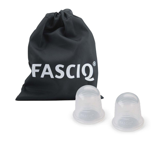 Fasciq® Silicone Cupping Set - 2 Cups Small