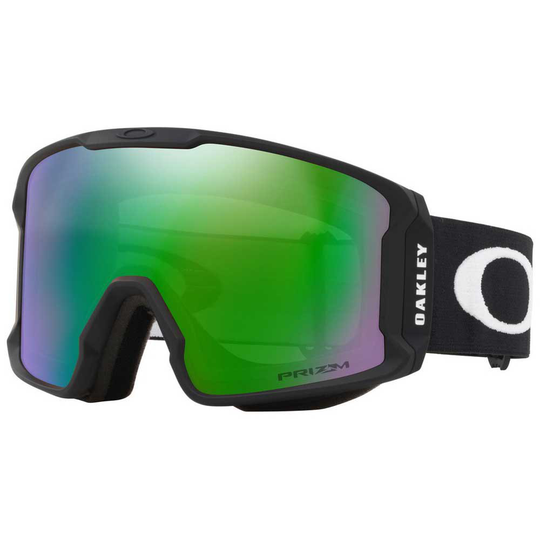 Oakley Line Miner Xl Prizm Snow Ski Goggles Black Prizm Iridium Snow Jade/CAT3