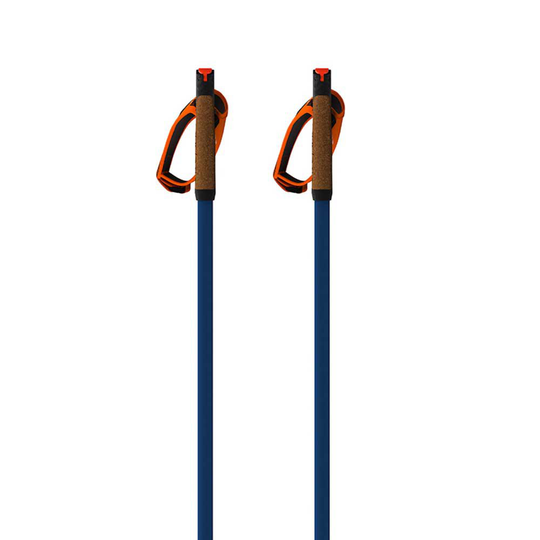 One Way Diamond Performance Poles Orange 130 cm