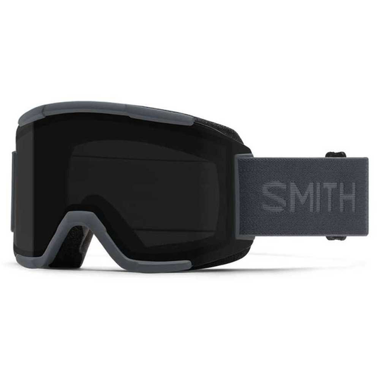 Smith Squad Ski Goggles Black ChromaPop Everyday Red Mirror/CAT2