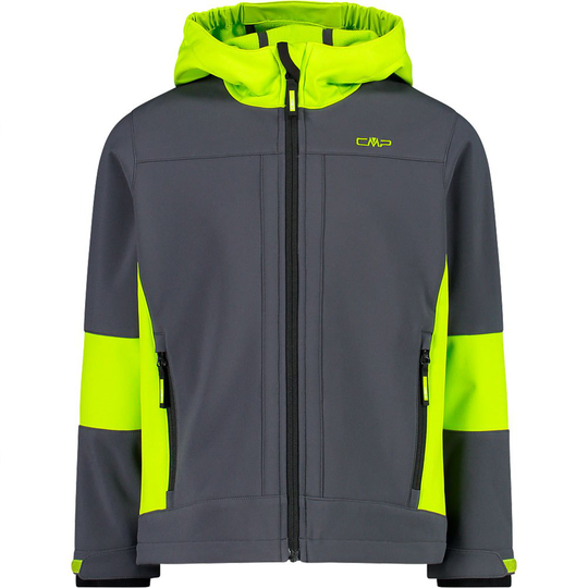Cmp Fix Hood 3a00094 Jacket Grey 24 Months Boy