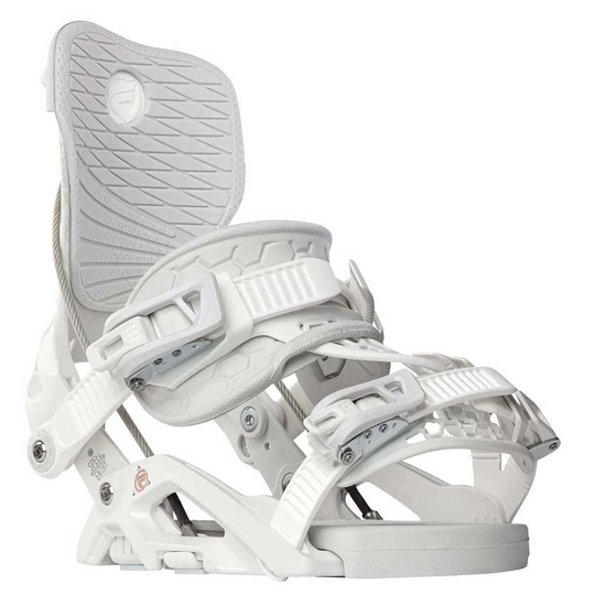 Flow Omni Hybrid Woman Snowboard Bindings White M