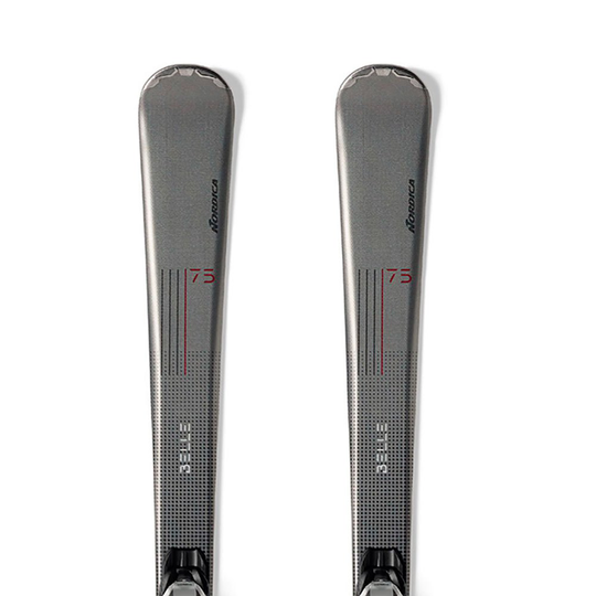 Nordica Belle 75+tp2 Comp 10 Fdt Alpine Skis Woman Grey 144