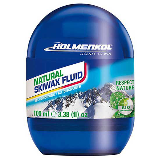 Holmenkol Natural Skiwax Fluid Liquid Wax 100 Ml Multicolor