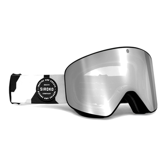 Siroko Gx Pebbles Ski Goggles Clear Grey/CAT3