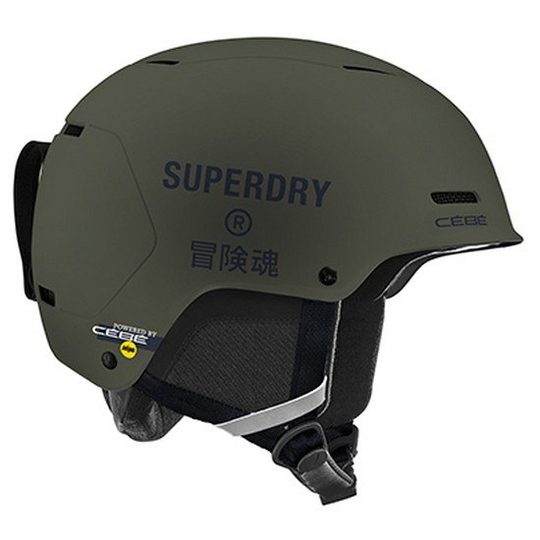 Cebe Pow Mips X Superdry Helmet Green 54-56 cm