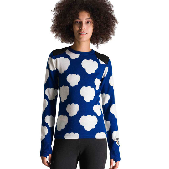 Rossignol Poetic Sky Round Neck Sweater Multicolor L Woman