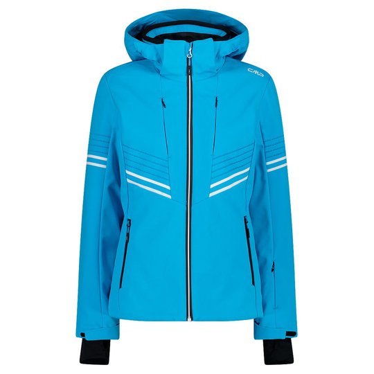 Cmp Zip Hood 32w0226 Jacket Blue XS Woman