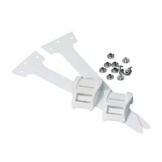 Contour Heel Support Tail Clip Set Clear Pair