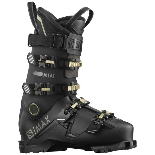 Salomon S/max 130 Gw Alpine Ski Boots Black 24.0-24.5