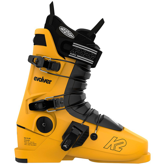 K2 Evolver Youth Alpine Ski Boots Yellow 23.5