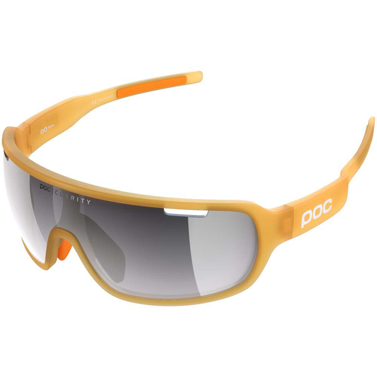 Poc Do Blade Sunglasses Orange Violet / Silver Mirror/CAT3