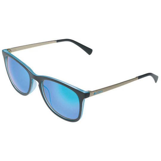 Cairn Fuzz Mirror Sunglasses Black,Silver Mirror/CAT 3