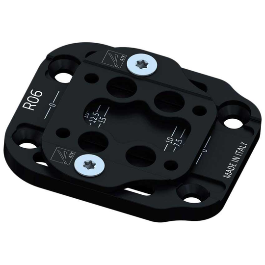 Atk Race Heel Adjustments Plate Tlt/radical Pre-drilled Black