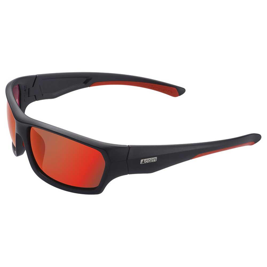 Cairn Peak Mirror Sunglasses Red,Black Mirror/CAT 3