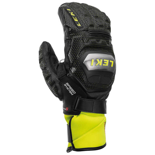 Leki Alpino World Cup Race Ti S System Mittens Yellow,Black 7 Man
