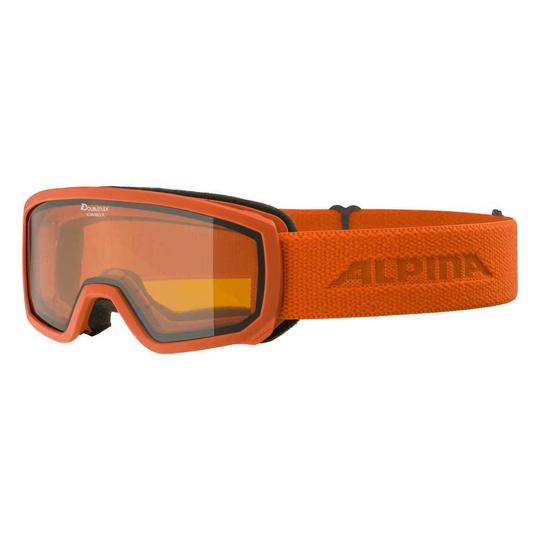 Alpina Scarabeo Jr Ski Goggles Orange Doubleflex Hicon/CAT2