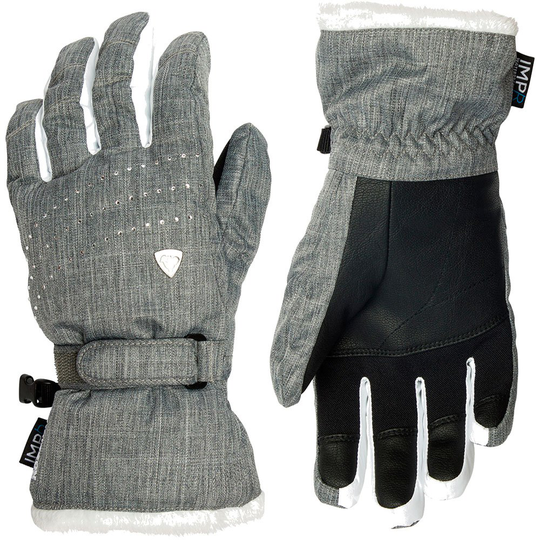 Rossignol Famous Impr Gloves Grey L Woman
