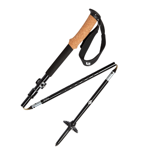 1 Ultra-compact Trekking Pole Black Diamond Alpine Flz - Black