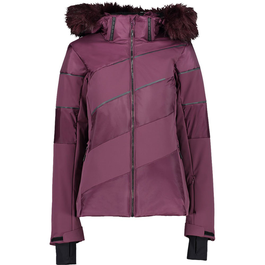 Cmp Zip Hood 31w0276f Jacket Purple 2XS Woman