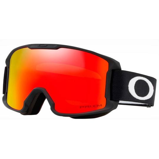 Oakley Line Miner Prizm Snow Ski Goggles Junior Black Prizm Snow Torch Iridium/CAT 3