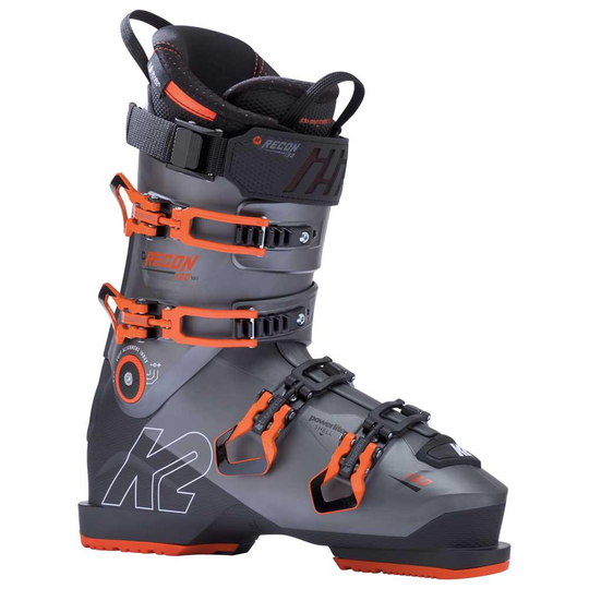 K2 Recon 130 Lv Alpine Ski Boots Grey 24.5