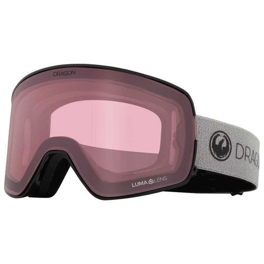 Dragon Alliance Nfx2 Lumalens Photochromic Ski Goggles Grey Photochromic Light Rose/CAT3-1
