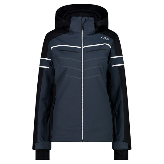 Cmp Zip Hood 31w0216 Jacket Black 2XS Woman