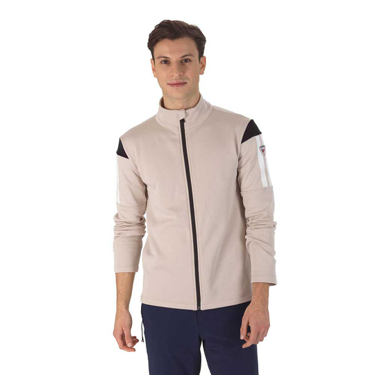 Rossignol Aerial Full Zip Sweatshirt Beige M Man