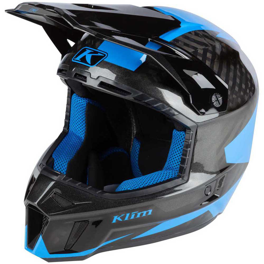 Klim F3 Ripper Visor Blue