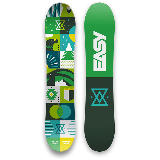Easy Wallride Youth Snowboard Multicolor 145