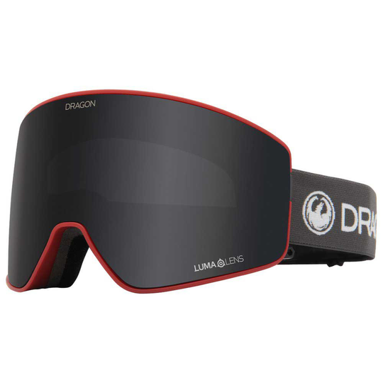 Dragon Alliance Pxv2 Bonus Ski Goggles Black Lumalens Darksmoke/CAT3+Rose/CAT1