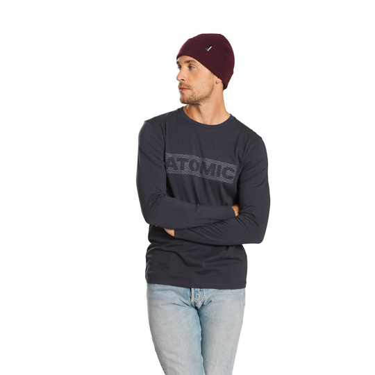 Atomic Alps Long Sleeve T-shirt Grey L Man