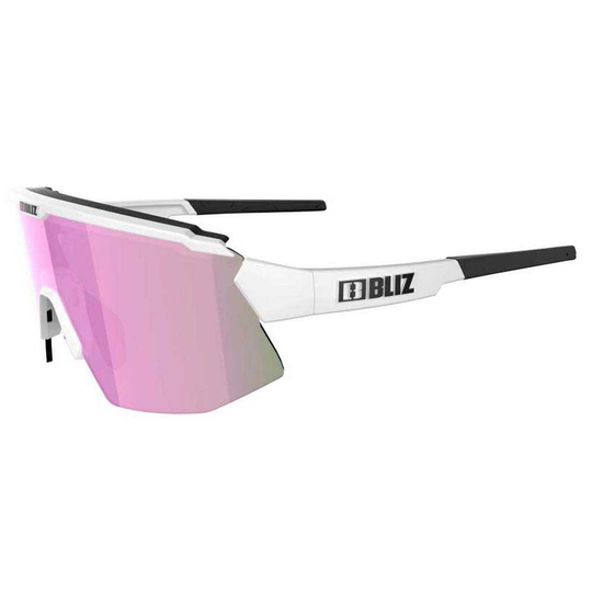 Bliz Breeze Padel Edition Sunglasses White Brown With Rose Multicoating/CAT3+Clear/CAT0