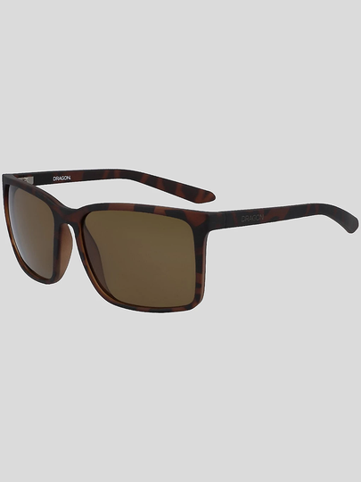 Dragon Montage Matte Tortoise Sunglasses bronze