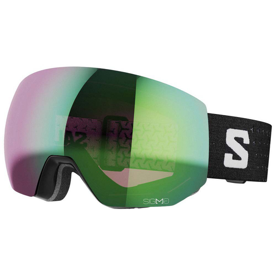 Salomon Radium Pro Sigma Ski Goggles Black Emerald/CAT 2